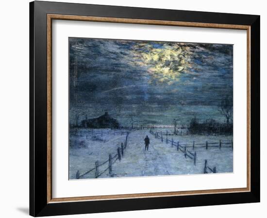 A Wintry Walk-Lovell Birge Harrison-Framed Giclee Print