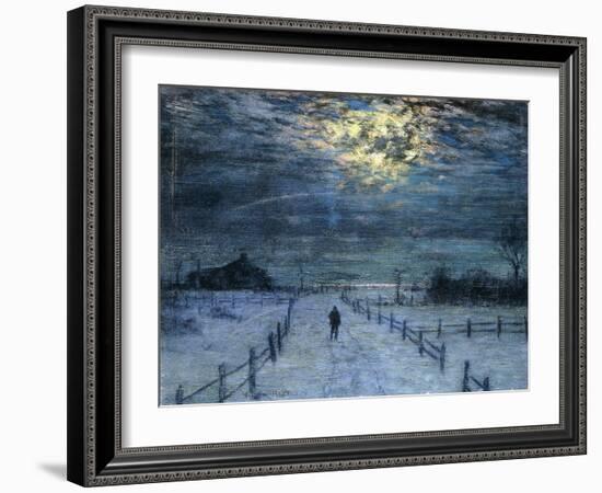 A Wintry Walk-Lovell Birge Harrison-Framed Giclee Print