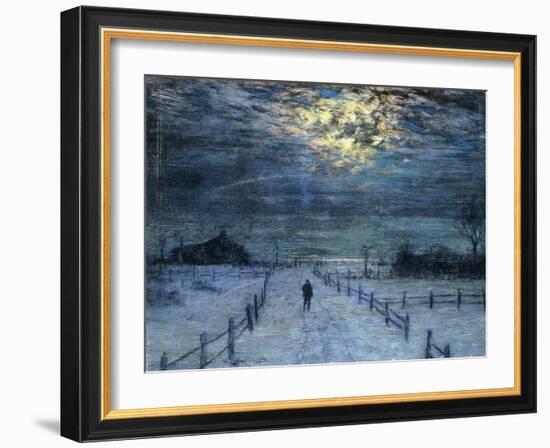 A Wintry Walk-Lovell Birge Harrison-Framed Giclee Print