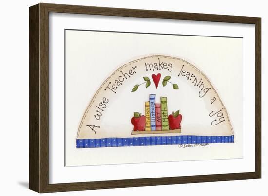 A Wise Teacher-Debbie McMaster-Framed Giclee Print