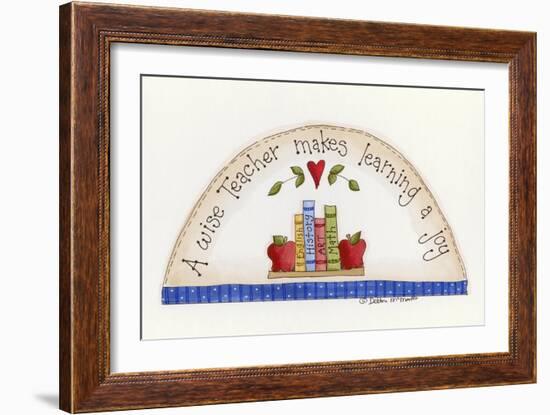 A Wise Teacher-Debbie McMaster-Framed Giclee Print