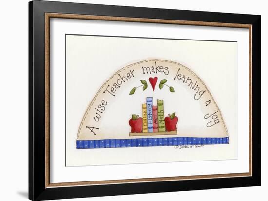 A Wise Teacher-Debbie McMaster-Framed Giclee Print