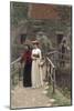 A Wistful Glance, 1897-Edmund Blair Leighton-Mounted Giclee Print