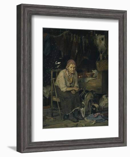 A Witch, 1879-Konstantin Apollonovich Savitsky-Framed Giclee Print