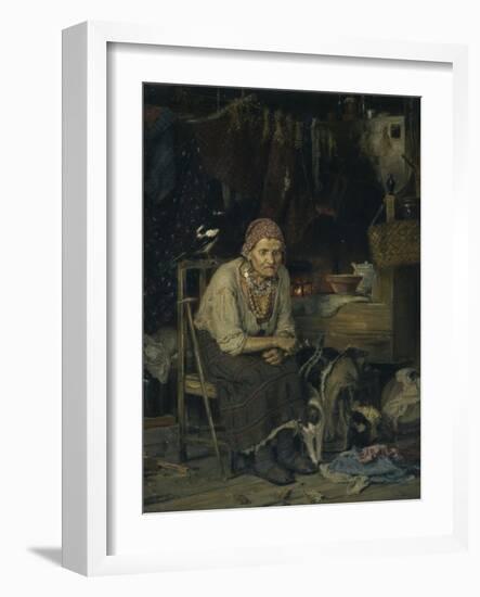 A Witch, 1879-Konstantin Apollonovich Savitsky-Framed Giclee Print