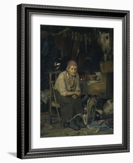 A Witch, 1879-Konstantin Apollonovich Savitsky-Framed Giclee Print