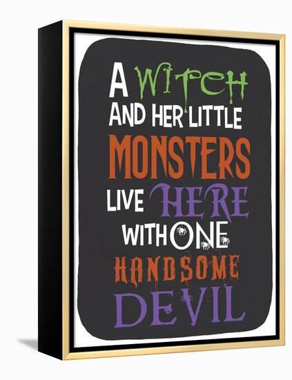 A Witch-Erin Clark-Framed Premier Image Canvas