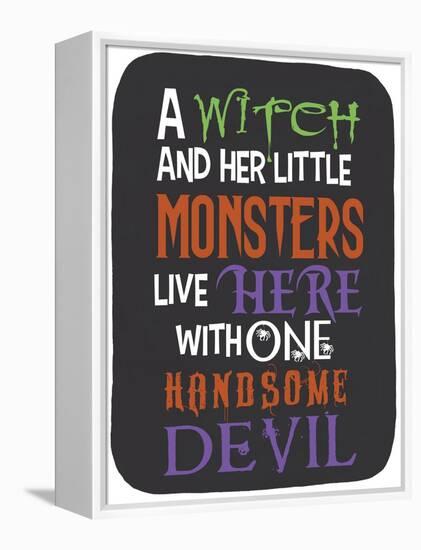 A Witch-Erin Clark-Framed Premier Image Canvas