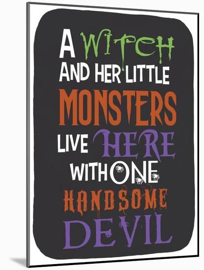 A Witch-Erin Clark-Mounted Giclee Print