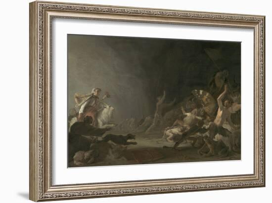 A Witches' Sabbath, C.1650-Cornelis Saftleven-Framed Giclee Print