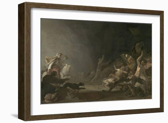 A Witches' Sabbath, C.1650-Cornelis Saftleven-Framed Giclee Print