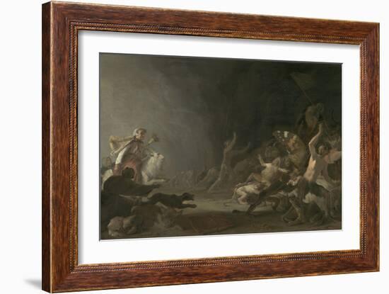 A Witches' Sabbath, C.1650-Cornelis Saftleven-Framed Giclee Print