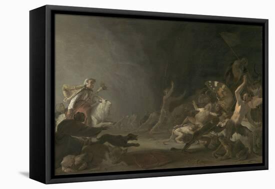 A Witches' Sabbath, C.1650-Cornelis Saftleven-Framed Premier Image Canvas