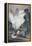 A Wolf Attacked by White Eagle-Kyosai Kawanabe-Framed Premier Image Canvas