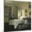 A Woman at a Table in a Dining Room-Carl Holsoe-Mounted Giclee Print