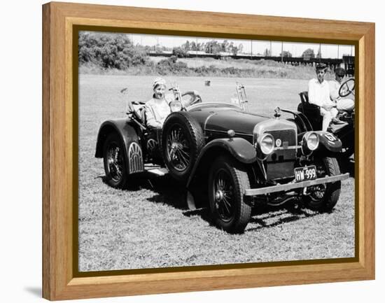 A Woman at the Wheel of a 3.6 Litre 1914 Hispano-Suiza Alfonso XIII, Sydney, Australia-null-Framed Premier Image Canvas