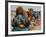A Woman Carries Her Son-null-Framed Photographic Print