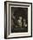 A Woman Hanging Up a Fowl-Gerrit or Gerard Dou-Framed Giclee Print
