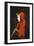 A Woman in Profile Holding a Book-Jean Jacques Henner-Framed Giclee Print
