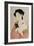 A Woman in Underclothes, 1918-Hashiguchi Goyo-Framed Giclee Print