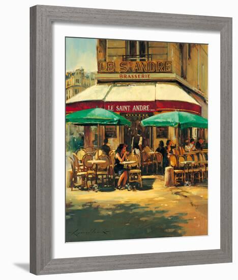 A Woman Left Lonely-Raymond Leech-Framed Art Print