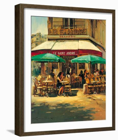 A Woman Left Lonely-Raymond Leech-Framed Art Print