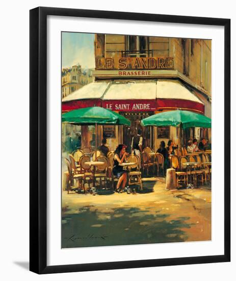 A Woman Left Lonely-Raymond Leech-Framed Art Print