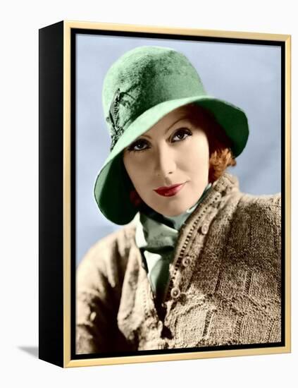A Woman of Affairs 1929 Directed by Clarence Brown Avec Greta Garbo-null-Framed Stretched Canvas