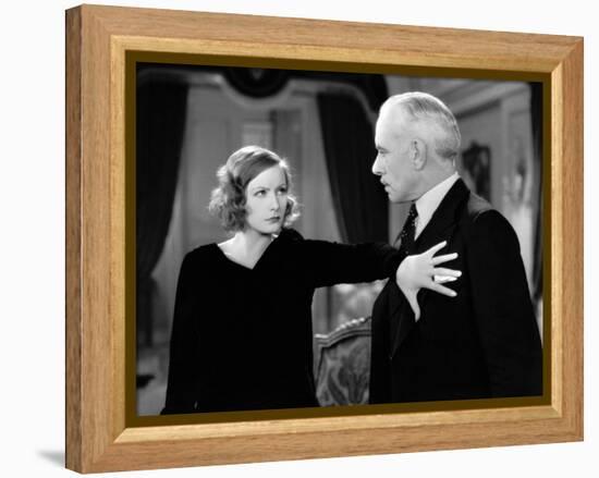 A WOMAN OF AFFAIRS, 1929 directed by CLARENCE BROWN with Greta Garbo / Lewis Stone (photo)-null-Framed Stretched Canvas