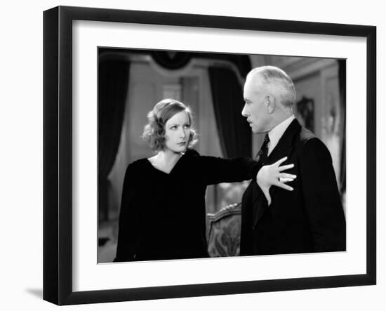 A WOMAN OF AFFAIRS, 1929 directed by CLARENCE BROWN with Greta Garbo / Lewis Stone (photo)-null-Framed Photo