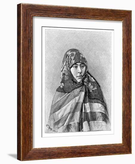 A Woman of Brussa, Turkey, 1895-Henri Thiriat-Framed Giclee Print