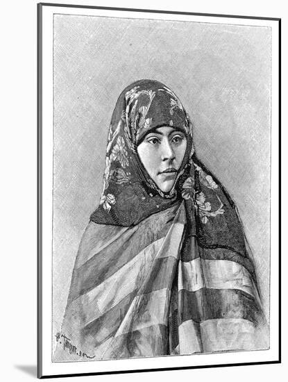 A Woman of Brussa, Turkey, 1895-Henri Thiriat-Mounted Giclee Print