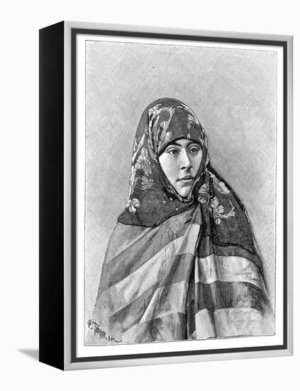 A Woman of Brussa, Turkey, 1895-Henri Thiriat-Framed Premier Image Canvas