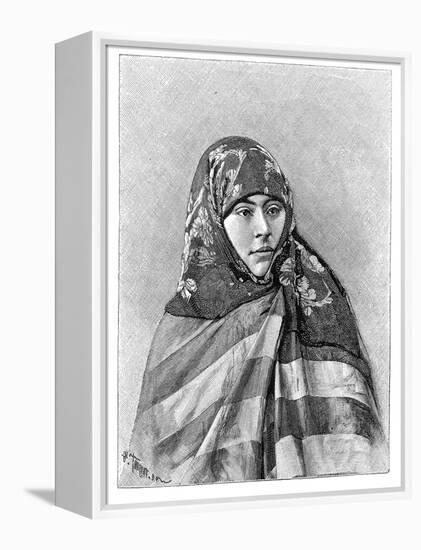 A Woman of Brussa, Turkey, 1895-Henri Thiriat-Framed Premier Image Canvas