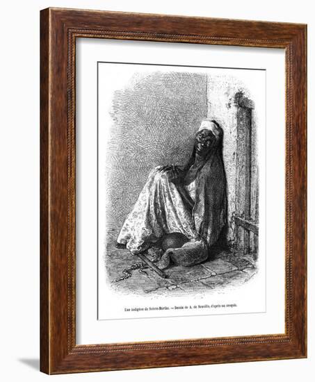 A Woman of Santa Marta, Colombia, 19th Century-A de Neuville-Framed Giclee Print