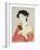 A Woman Powdering Her Neck-Ioki Bunsai-Framed Giclee Print