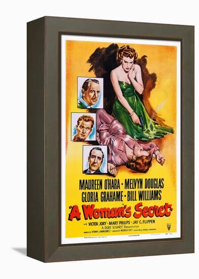 A Woman's Secret, 1949-null-Framed Stretched Canvas