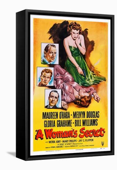 A Woman's Secret, 1949-null-Framed Stretched Canvas