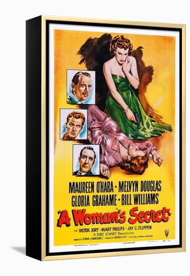 A Woman's Secret, 1949-null-Framed Stretched Canvas