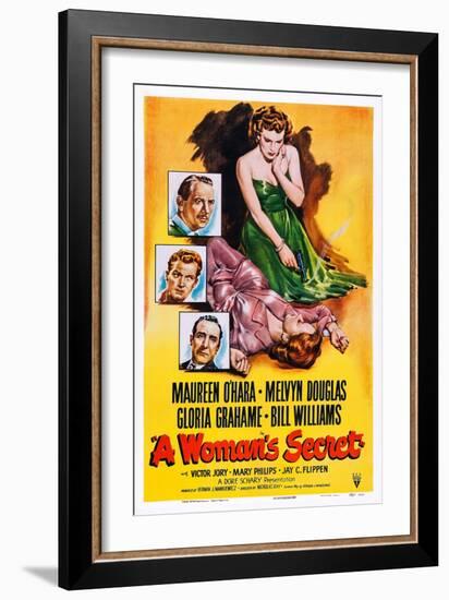 A Woman's Secret, 1949-null-Framed Art Print