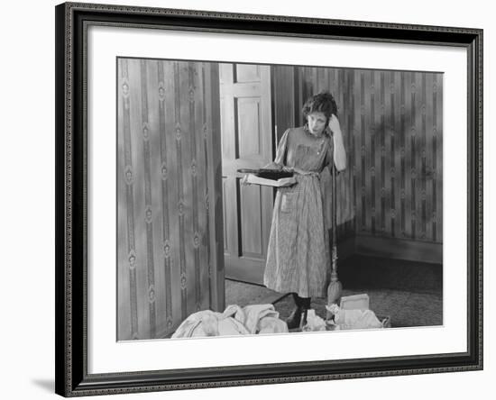 A Woman's Work is Never Done-null-Framed Photo