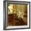 A Woman Sewing in an Interior-Carl Holsoe-Framed Giclee Print