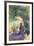 A Woman Sketching in a Glade-Mildred Anne Butler-Framed Giclee Print