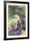 A Woman Sketching in a Glade-Mildred Anne Butler-Framed Giclee Print