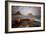 A Woman Stares Out at the Dramatic Landscape of Praia Do Sueste on Fernando De Noronha-Alex Saberi-Framed Photographic Print