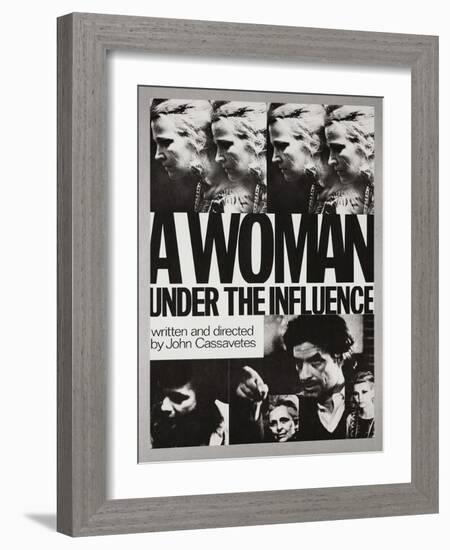 A Woman under the Influence, 1974-null-Framed Giclee Print