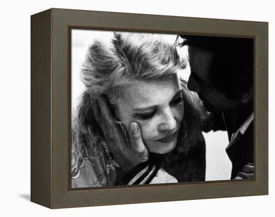 A Woman under the Influence, from Left, Gena Rowlands, Peter Falk, 1974-null-Framed Stretched Canvas