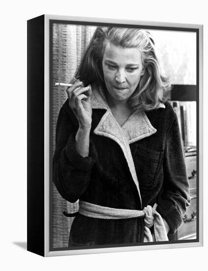 A Woman Under The Influence, Gena Rowlands, 1974-null-Framed Stretched Canvas