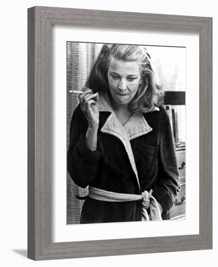 A Woman Under The Influence, Gena Rowlands, 1974-null-Framed Photo