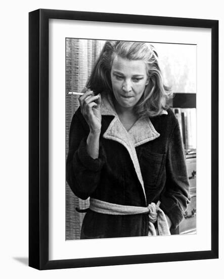 A Woman Under The Influence, Gena Rowlands, 1974-null-Framed Photo